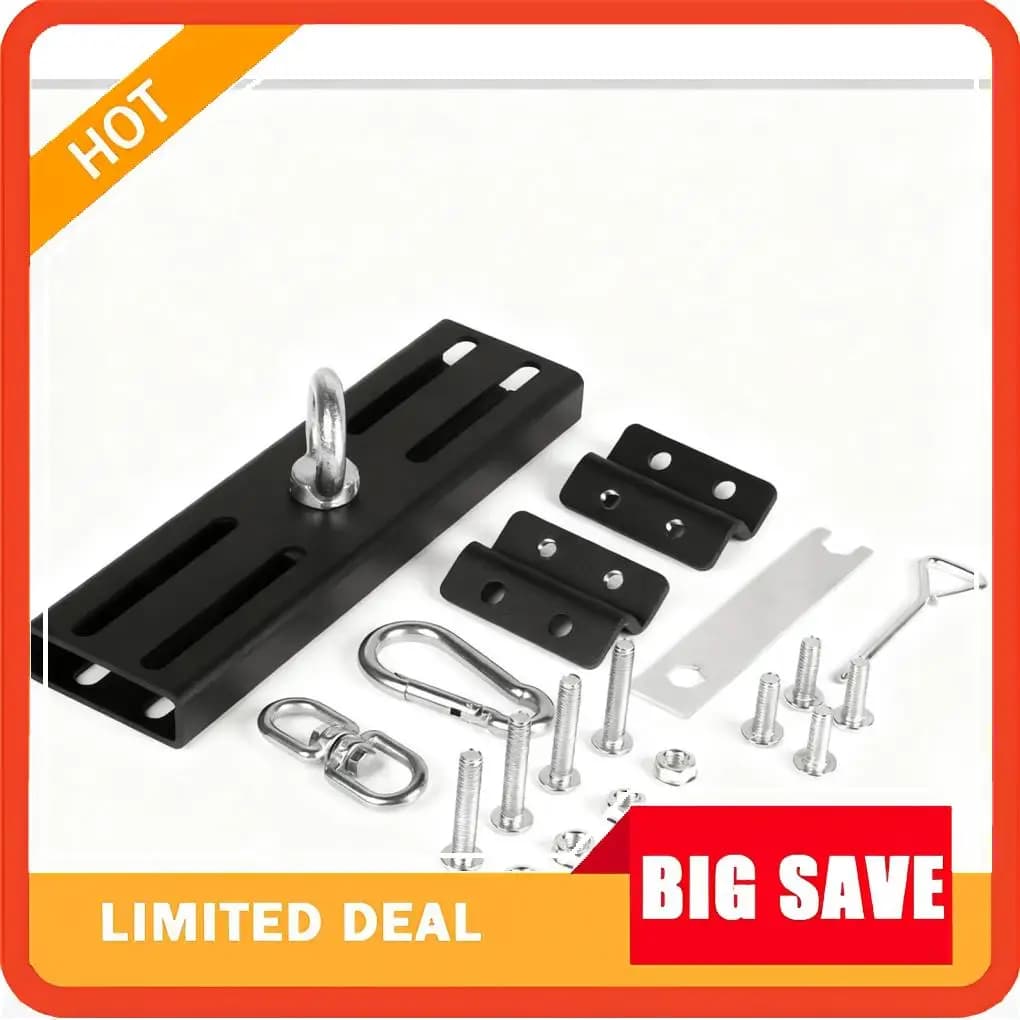 360 Degree Rotating Mount Punching Bag Holder Supports Heavy Bags Indoor Outdoor Training Suitable