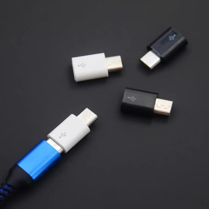 Converter from 1 pc type C female to micro USB male for Android phone adapter