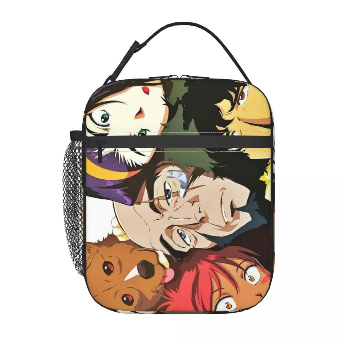 Borsa per il pranzo personalizzata Cowboy Bebop Anime, borsa termica isolata per il pranzo, per lavoro, ufficio, picnic, borse portatili per alimenti
