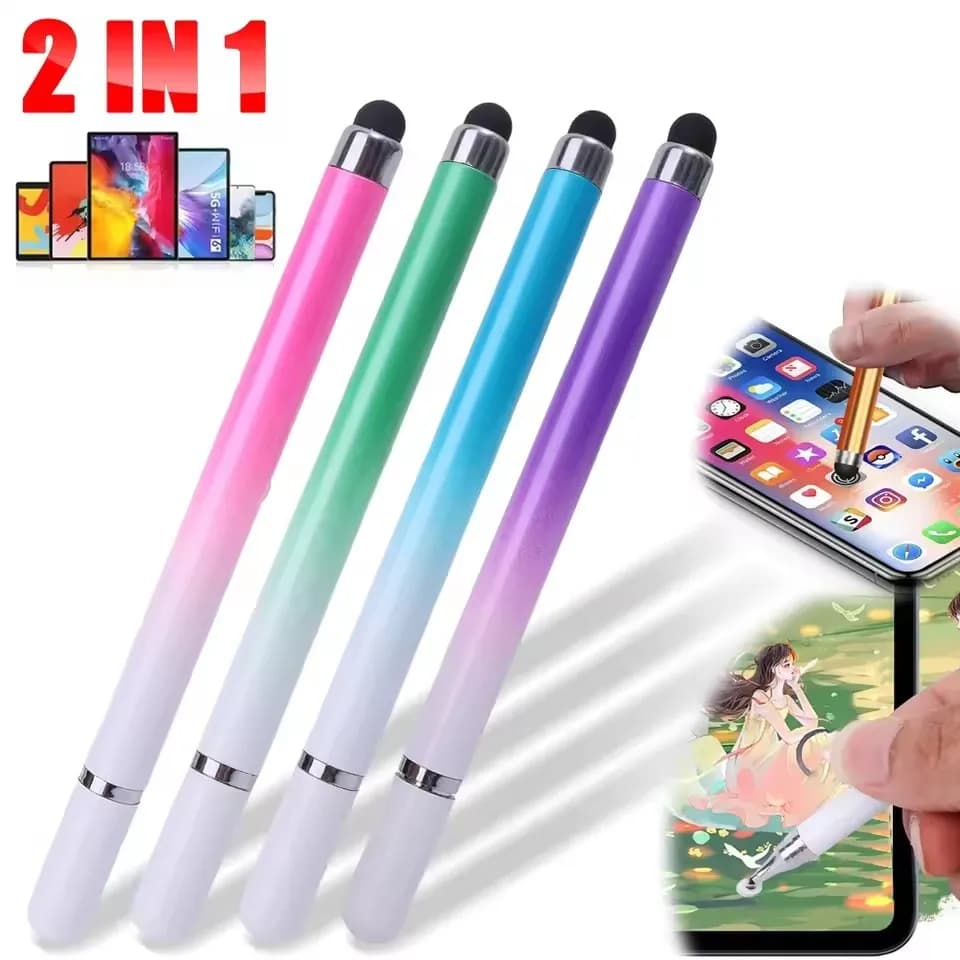 Confezione da 4/1 penna stilo elegante per touch screen matita disegno tablet telefono punta stilo capacitiva per IPad IPhone Samsung Android