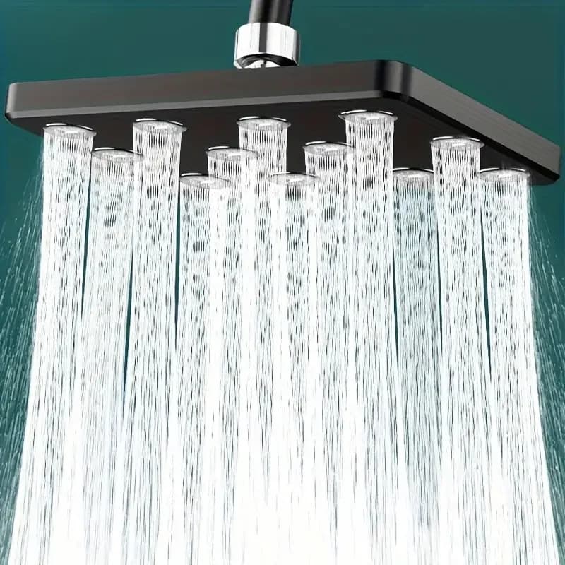 Soffione doccia universale da 10 pollici Soffione doccia grande Soffione doccia pressurizzato anti-blocco Bagno Hotel Doccia a vita piccola