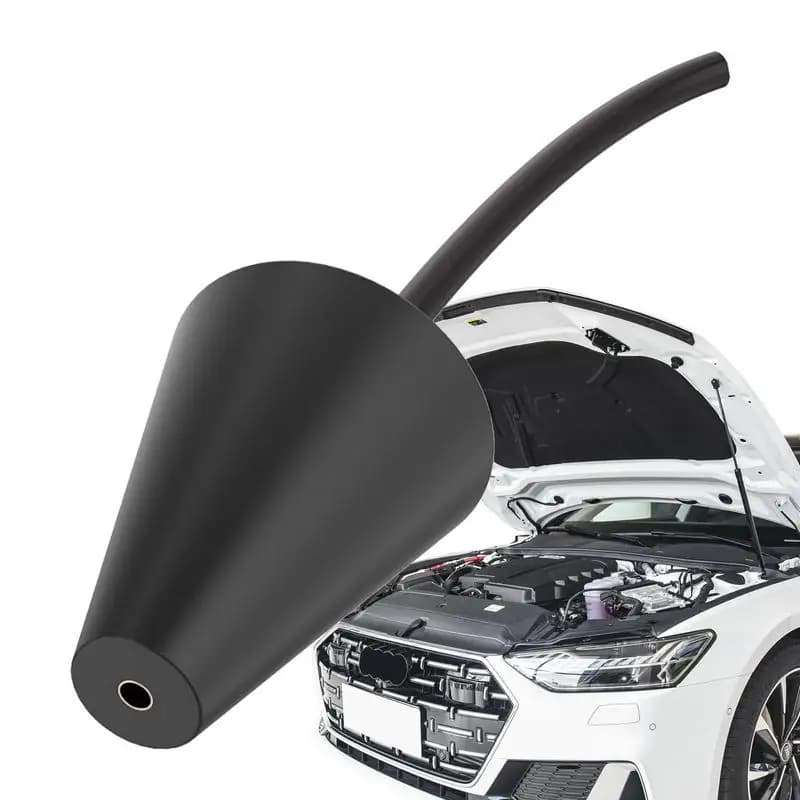 Rilevatore di perdite di cono di fumo adattatore per condotto di aspirazione dell'aria di scarico rilevamento di perdite accessori per macchine del fumo per auto Scarico della macchina del fumo