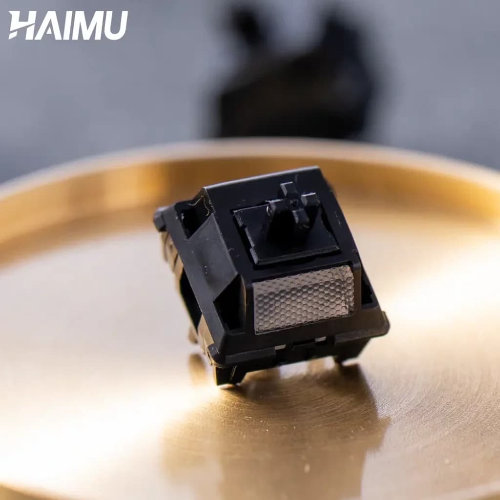 HAIMU Diamond Switch 52g HP Tactile Pre-Lubed 5 Pin Hot Swap LY Stem - Switch HAIMU Diamond per Tastiere Meccaniche MX
