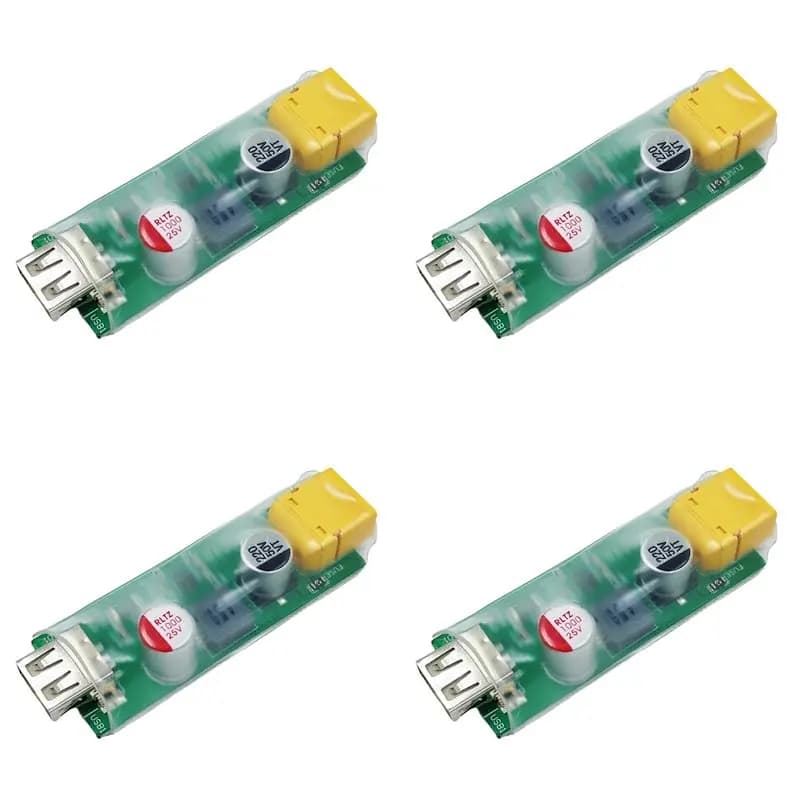 Convertitore di Ricarica Rapida USB T31C-4X 3S-6S con Connettore XT60 per Batterie di Aeroplani RC, Elicotteri e Droni FPV