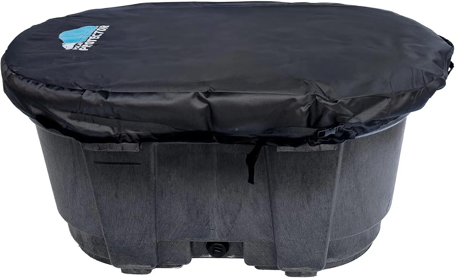 Copertura per Serbatoio Ovale da 150 Galloni, Impermeabile e Antistrappo, per Bagni di Ghiaccio e Terapia con Acqua Fredda, 60x42x10 Pollici
