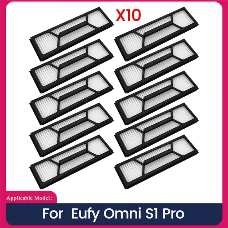 HOT-10Pcs Filtro Hepa per aspirapolvere robot Eufy Omni S1 Pro, parti di ricambio, filtro lavabile