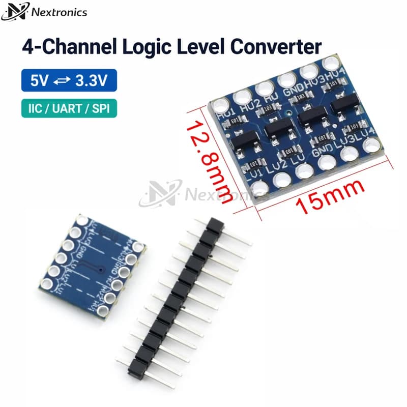 1/3/5/10PCS 4 Channel IIC I2C Logic Level Converter Bi-Directional Module 3.3V to 5V Shifter Board for Arduino