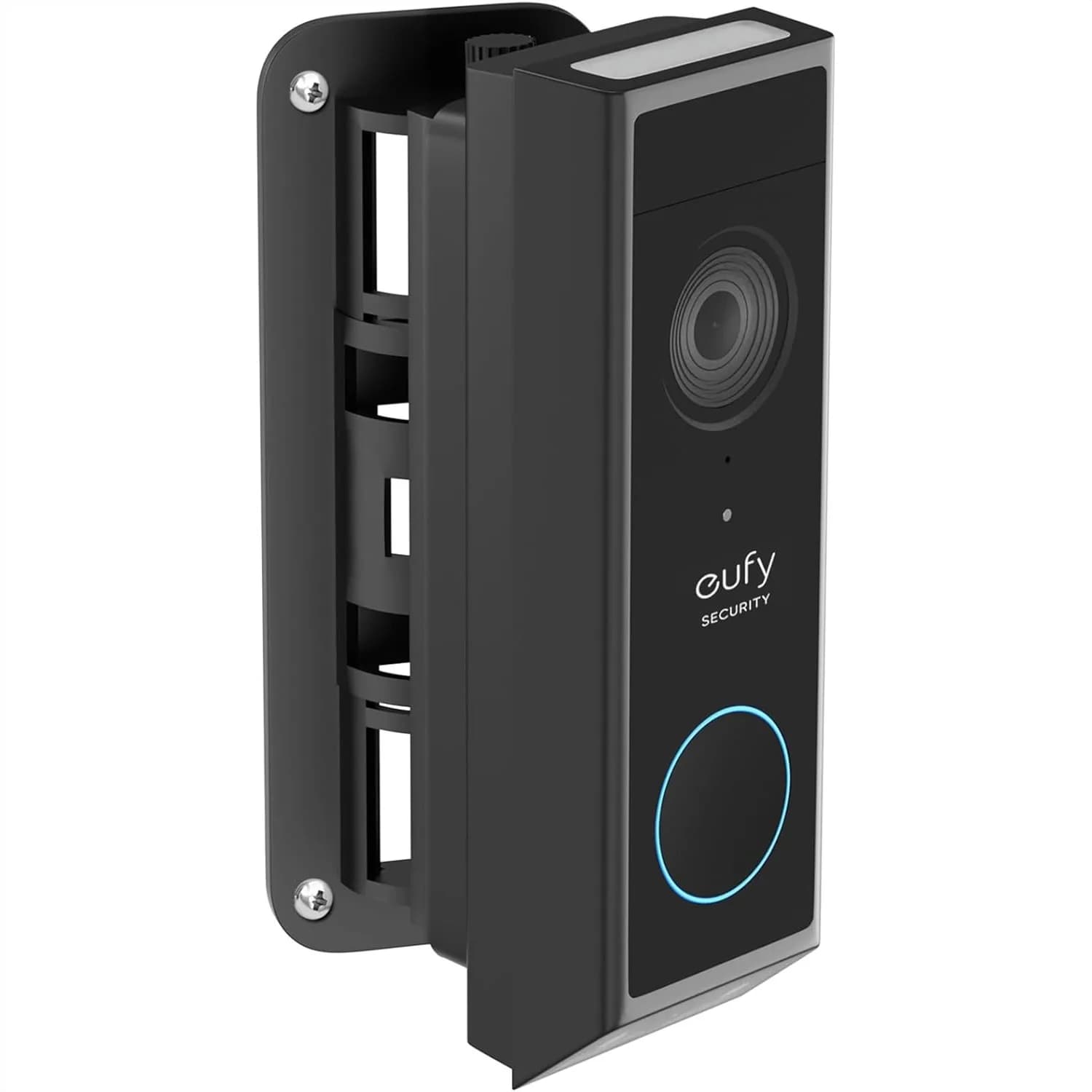 Supporto regolabile per campanello eufy Video Doorbell E340/C31/C30/C210/S330, staffa senza foratura con 35° di inclinazione ° -145 ° Ampio angolo di visione