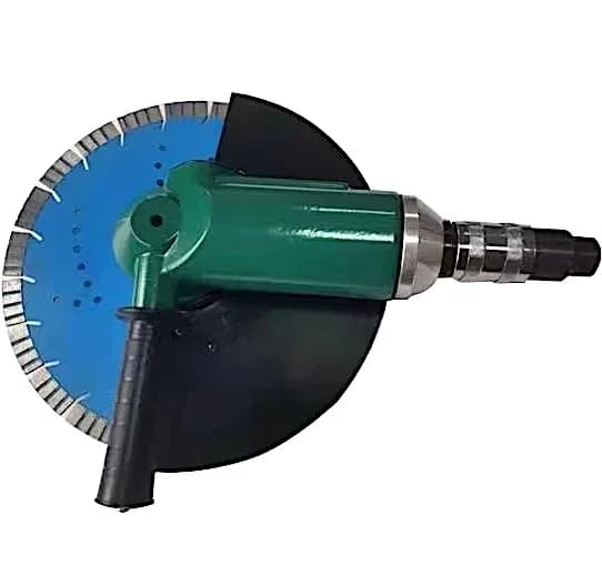 11-3/4 pollici. Taglierine pneumatiche per fondotinta per lime 1,500 W, 7000 giri/min Applicate da applicare a batterie rotonde in cemento Diametro 300 mm