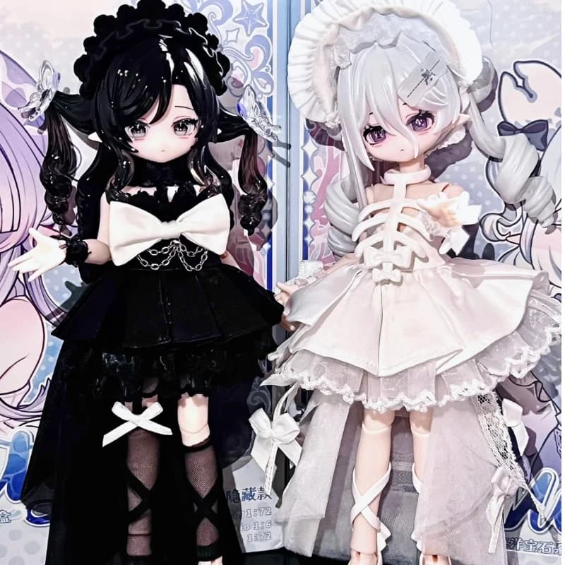 In Magazzino Come4free Minty 1/8 BJD Ocean Gem Series Cieco Scatola Articolata Bambola Carino Figurine Figura Ornamento Regalo Di Compleanno Raccogliere