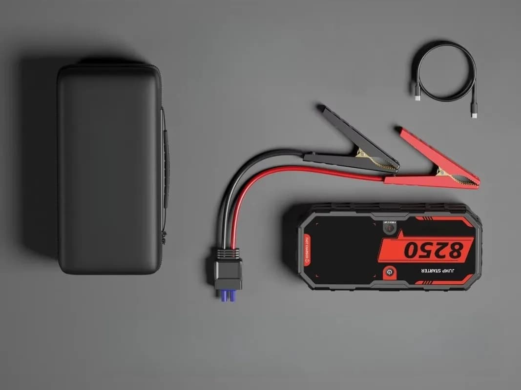 Per Fino A 14L Diesel/16L CAR Starter 8250A 32000mAh 12V Power Bank Boost Batteria Auto Portatile Salto di Avviamento