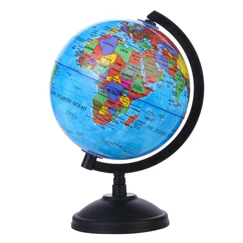 Rotazione di 360 gradi Tutto in inglese Discovery World Ball per bambini studente Regali educativi precoci di compleanno per bambini Giocattoli estivi