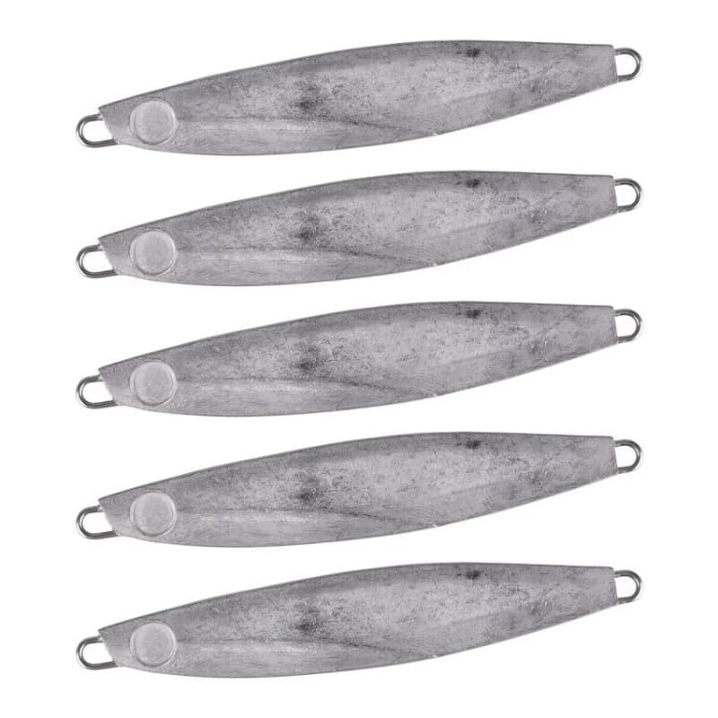 New Hot Blank Metal Jig With Rings Lead Fish Weight Long Cast Freshwater Saltwater Anchor Fishing Lures Bass Perch Tackles