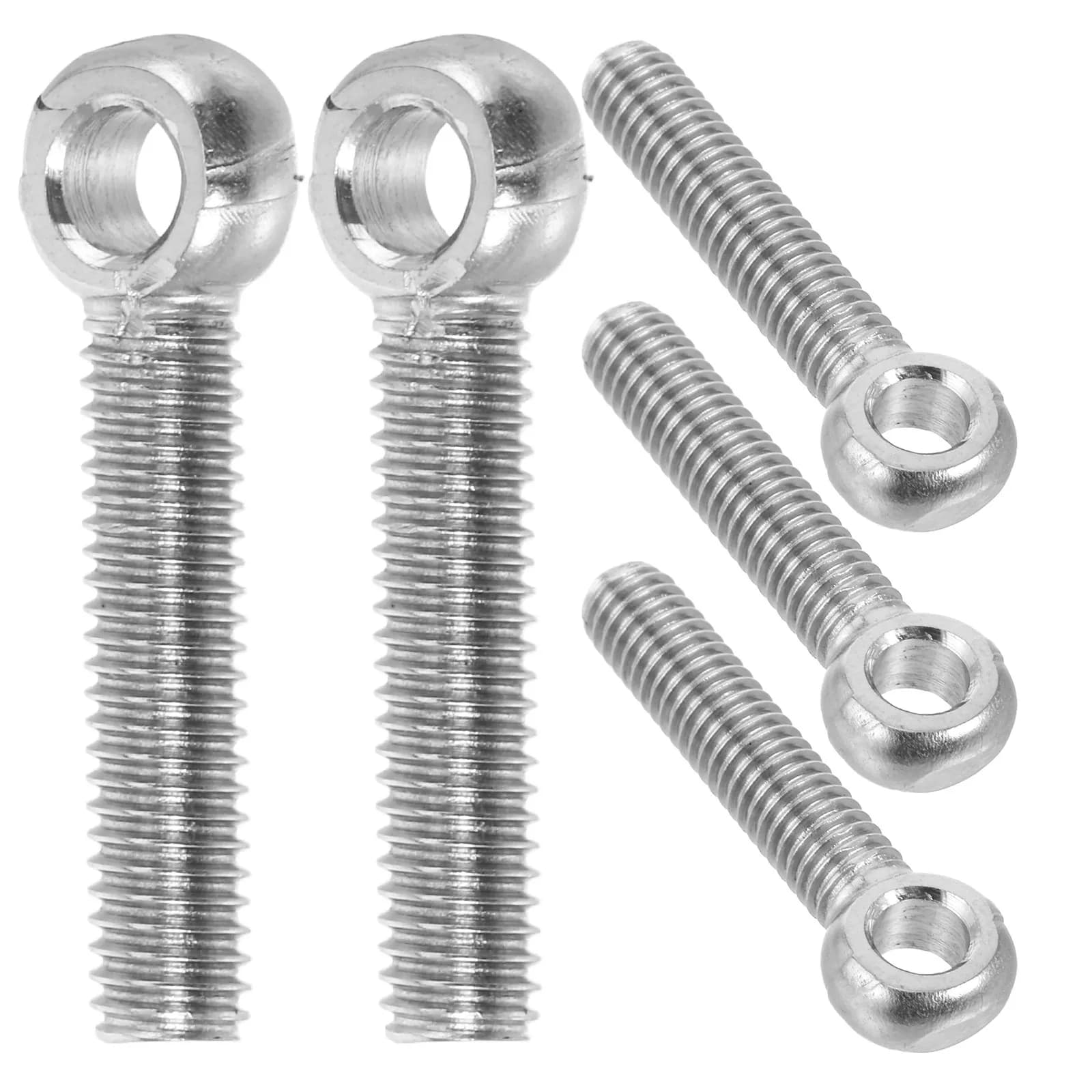 5 Pezzi Bulloni a Occhio in Acciaio Inossidabile M5x25, Robusti per Sollevamento, per Macchinari, Esterni, Patio, Fissaggio Corde, Viti Marine