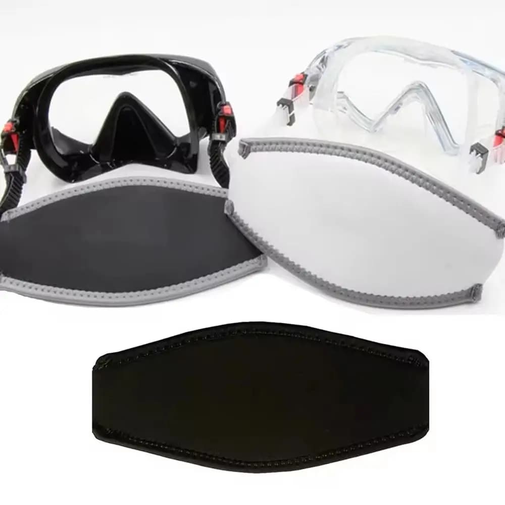 Covers underwater diving mask belt Neoprene swimwear Wrap for hair Comfort Padded protection Face strap for immersion Universal