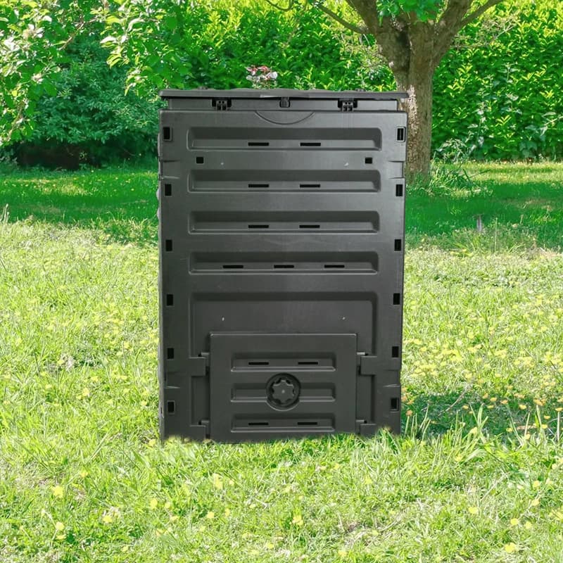 Eco-friendly Durable 500L Garden Plastic Compost Bin Compost Bucket