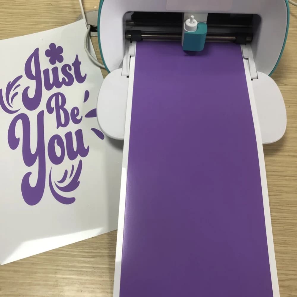 Un set di vinile adesivo intelligente per Cricut Joy, vinile permanente intelligente da 5,5 * 12 pollici per Cricut, decalcomania per auto, frese artigianali, adesivo decorativo