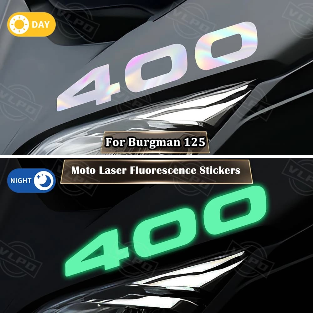 Adesivi Laser Impermeabili per Moto Suzuki Burgman 400 AN400 AN 400 2007-2023 2024 2025 2026 - Accessori