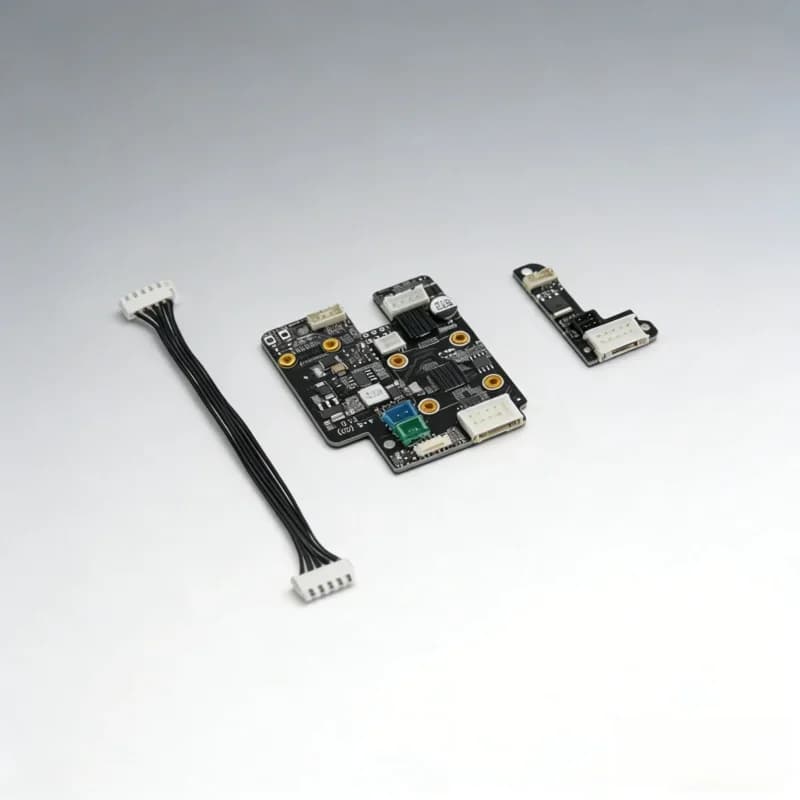 Accessori nuovissimi e originali per stampanti 3D per la scheda adattatore QIDI Plus 4 (cavi di connessione anteriori e posteriori)