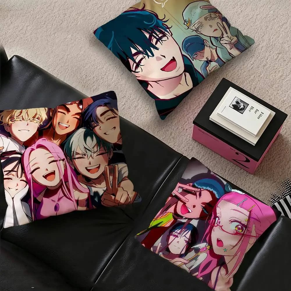 A-Alien Stage Anime Cushion Cover Car Throw Pillow Case For Sofa Car Christmas Gift 40x40cm 45x45cm