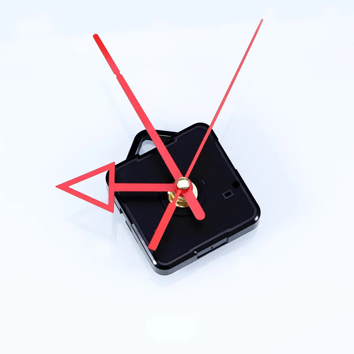 Kit Movimento al Quarzo per Orologio da Parete Fai da Te, Meccanismo Silenzioso con Parti di Ricambio, Lancetta dei Secondi e Torque per Punto Croce