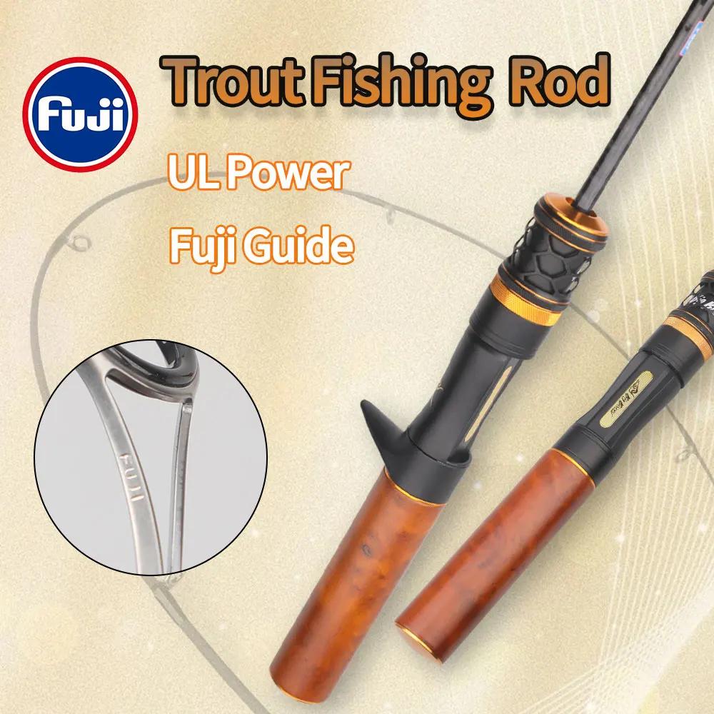 Fishing rod ROLLFISH UL: Ultra Sensible Point and Fuji Guide for Trout/Micro Fishing - Mirata Precision