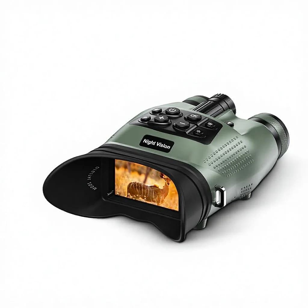 Binocolo per Visione Notturna 2026 SELL, Nuovo Modello Leggero 0,6kg, Portatile per Esterni, Zoom Digitale 4K 5x, Portata 600m