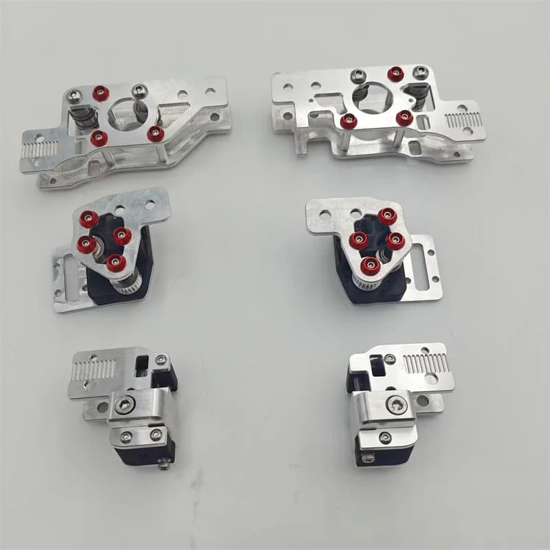 Funssor Voron 2.4 R2 stampante 3D in alluminio CNC XY giunto motore e kit tenditore anteriore per set di aggiornamento Voron2.4