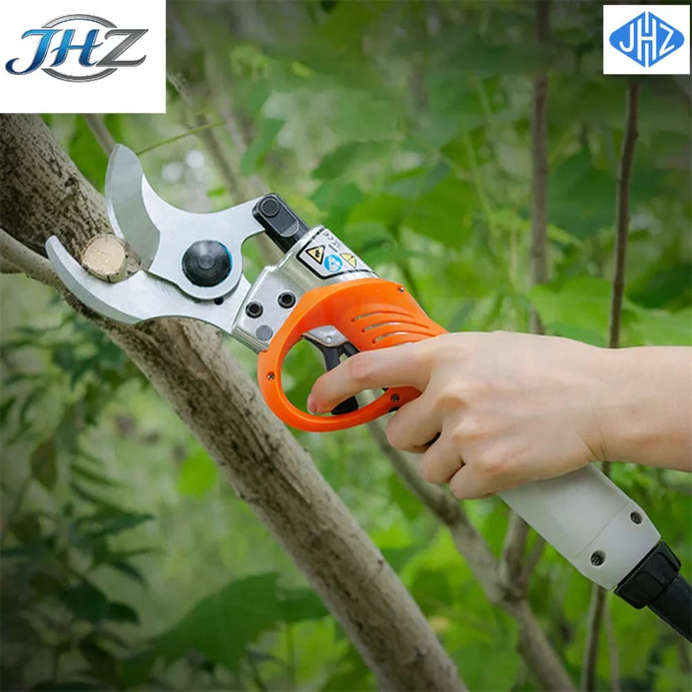 Forbici Elettriche Ricaricabili JHZ-2026NEW450W, Attrezzo da Giardinaggio per Potatura, Utensile per Taglio Rami con Batteria al Litio