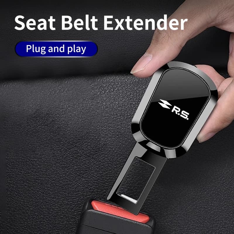 Car Seat Belt Extender Cover Safety Seatbelt Lock Buckle Accessories For Renault Koleos Kadjar Scenic Megane Sandero Grand Sil