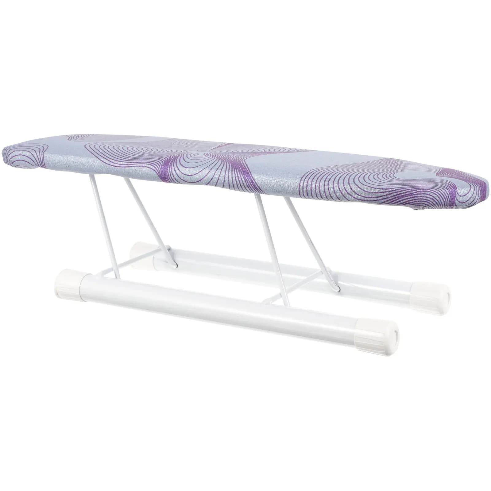 Asse da Stiro Compatta Professionale con Base Antiscivolo Stabile per Casa, Dormitorio, Hotel, Lavanderia - Tappetino da Stiro Portatile da Tavolo