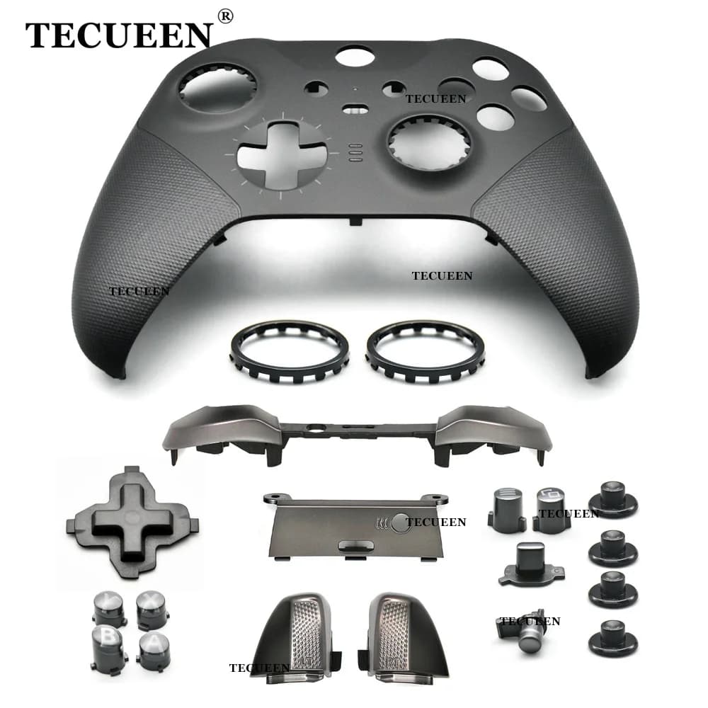 Per Xbox One Elite Serie 2 Controller Sostituzione Shell Top Faceplate Case LT RT Pulsanti LB RB Paraurti Accessori Parti di riparazione