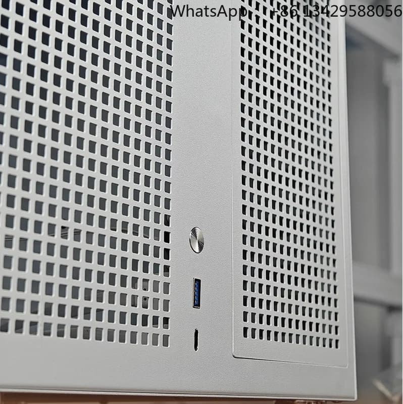 New Upgraded Sagittarius 8-Bay NAS Chassis Black ATX Power/MATX Full-Height PCIe for Synology Home Storage