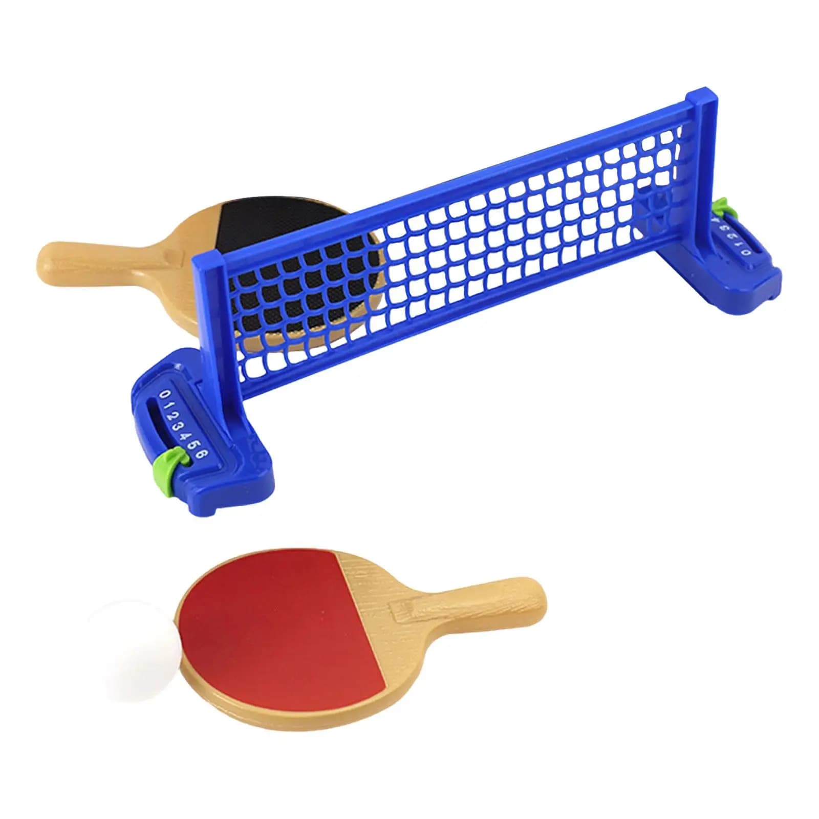 Mini Gioco di Ping Pong Facile da Montare Attività Indoor Giocattoli Sportivi per Bambini Giochi per Feste Gioco da Tavolo con Pallina per Bambini dai 3 Anni in Su Regalo