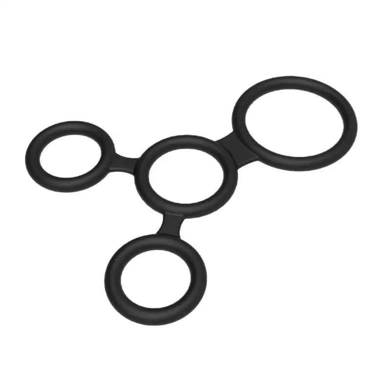 New Silicone 4 Pen Rings Ring for Men, Sexual Toy to Delay Ejaculation and Prevent Impotence