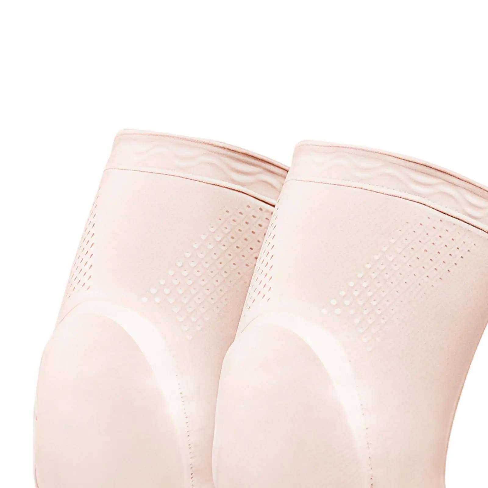 1 Paio di Ginocchiere a Compressione con Cuscinetto in Gel di Silicone, Supporto per Ginocchia da Pallavolo per Donne, Ragazze, Ballerine, Yoga, Pole Dance, Danza su Pavimento
