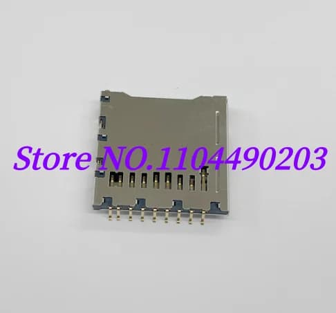 2 pcs brand NEW For Nikon D7100 D7200 D5300 SD Memory Card Reader Slot Holder Camera Repair Replacement Spare Part