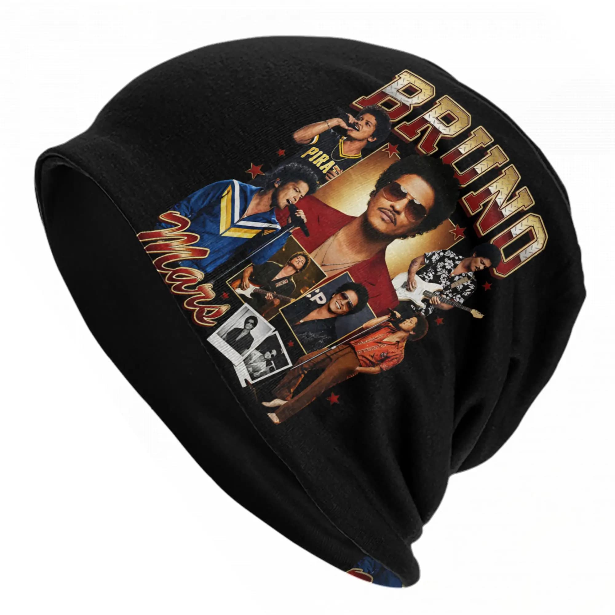 Bruno Mars Hat, Adult Gothic Beret, Ski Hat, Spring Beret Hot Double Use
