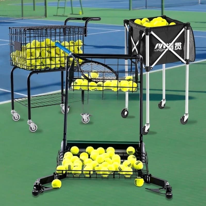 carrello pick-up da tennis coach car carrello portaoggetti da tennis scatola macchina pick-up carrello da tennis macchina pick-up palline