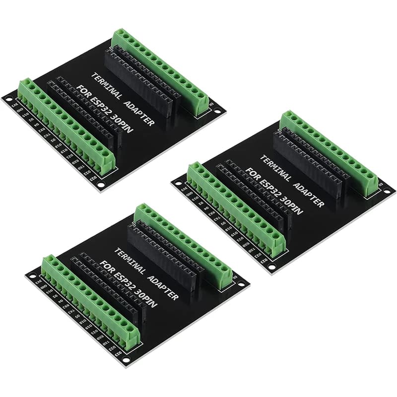 ESP32 3-piece breakout card GPIO 1 in 2 compatible with 30 pin ESP32S Development card ESP32 Chip ESP-WROOM-32 for Arduino