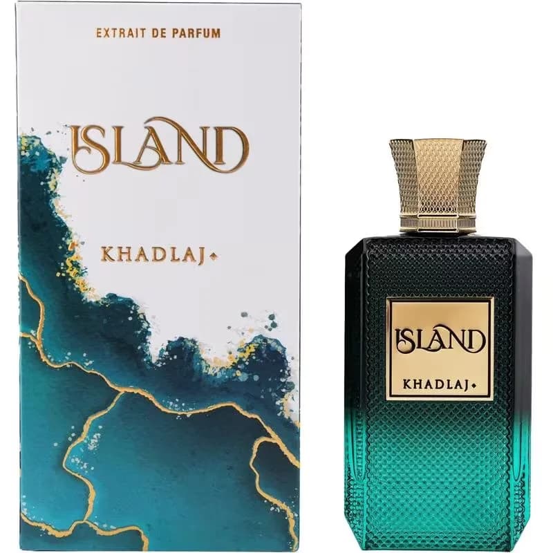Khadlaj Island 3.4 oz / 100 ml Extrait de Parfum Spray per tutti