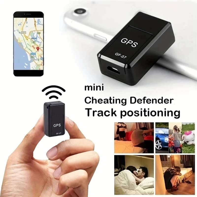 Mini GF 07 Localizzatore GPS per auto Bici Bicicletta Animali domestici Bambini Monitoraggio in tempo reale Forte dispositivo di localizzazione magnetico anti smarrimento