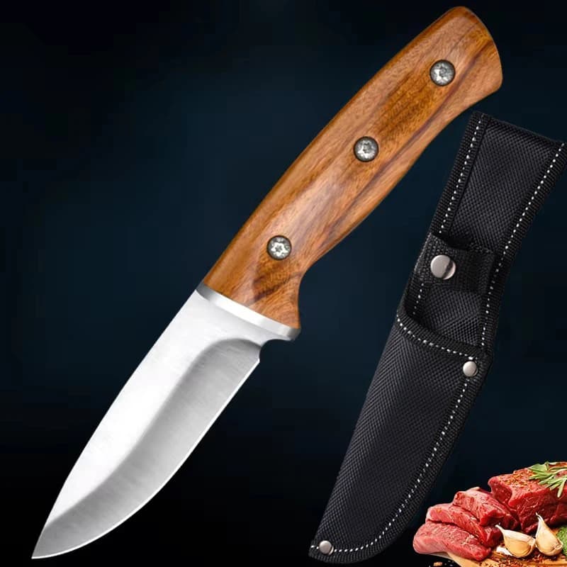 Kitchen Knife Boning BUtcher Knife Stainless Steel Meat Cleaver Handmade Forged Chef Knives for CookingTools Fruit Knife