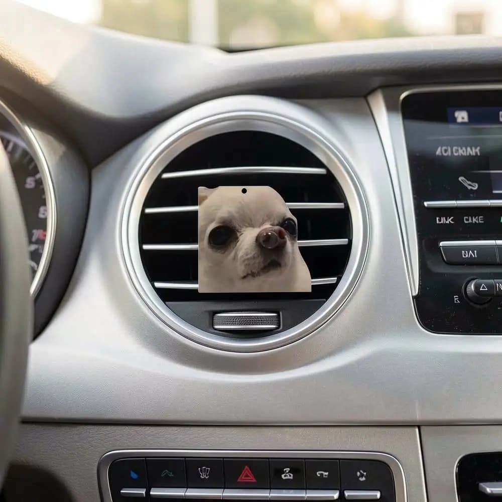 Automotive Air Freshener With Refreshing Aroma That Improves Car Interior Air Quality