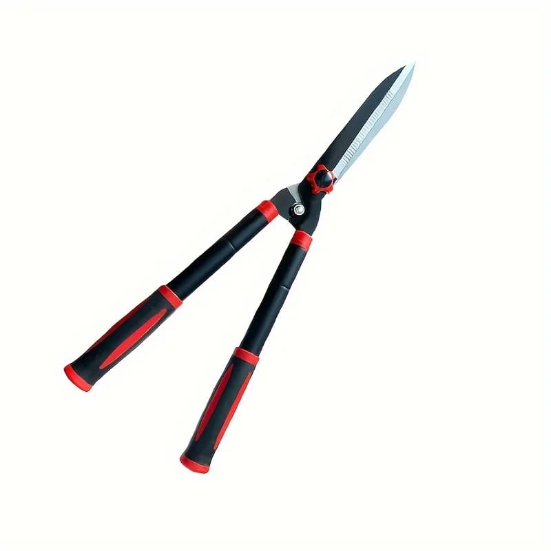 Telescopic hedge scissors with Long Handle, SK5 Steel Resistant, Garden Power Tool with Transport Bag