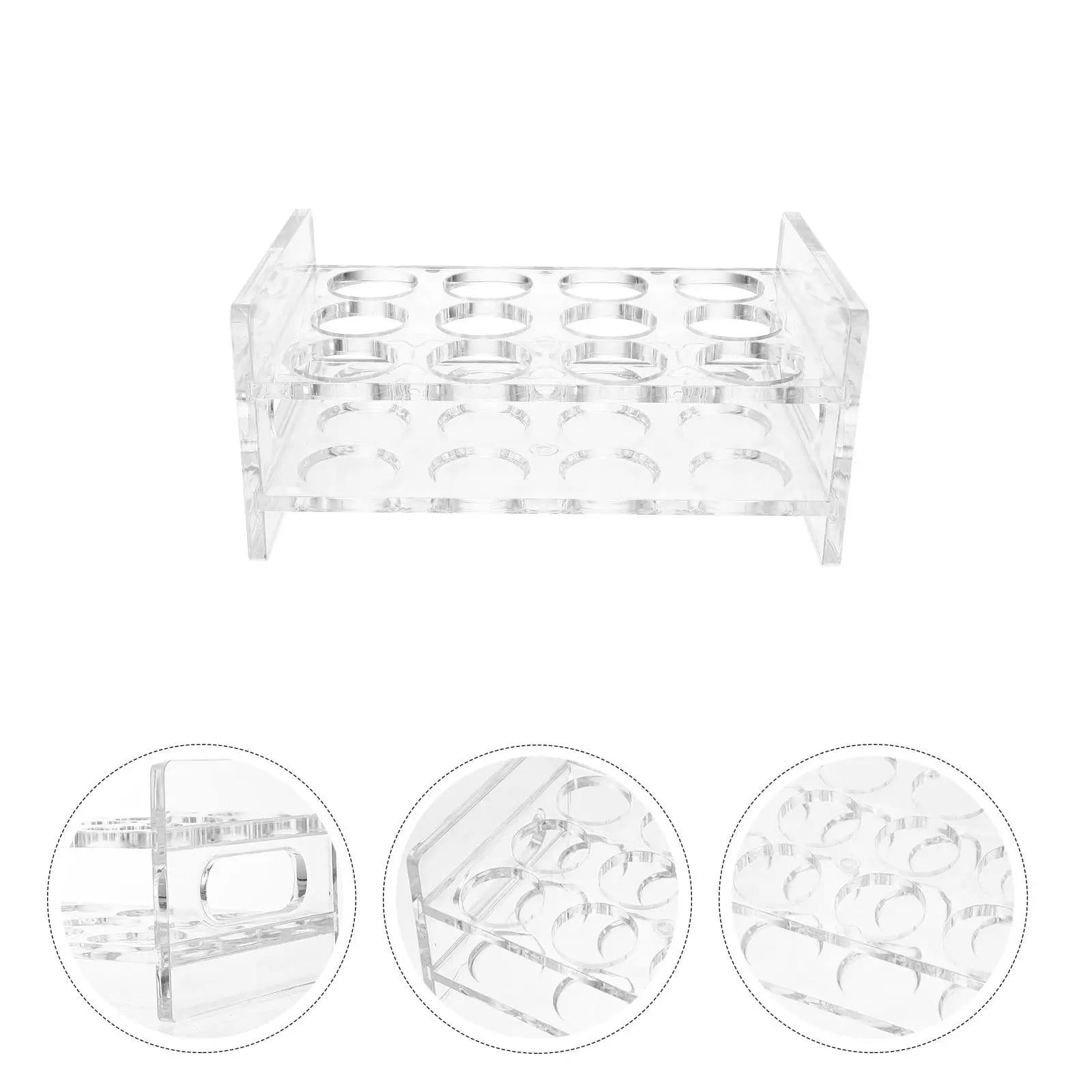 Acrylic Multi- Glass Holder Practical Bar Server Compact Desktop Organizer Wine Cup Rack Bottle Holder