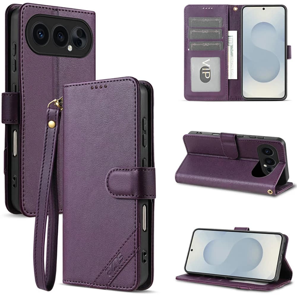 Custodia a libro in pelle RFID Honor 500 Smart 5G 2026 per Huawei Honor 500 Pro, Cover a portafoglio Honor 500 500Smart Funda