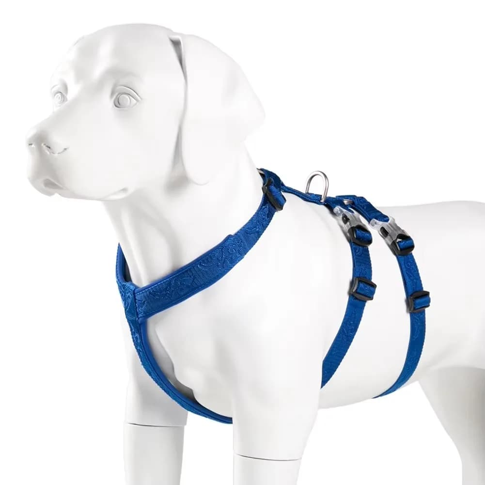Winhyepet Pettorina per cani YH1803 Gilet riflettente antiscivolo senza cinghie per passeggiate per cuccioli di grandi dimensioni e piccole Imbracatura per cuccioli in materiale 3M
