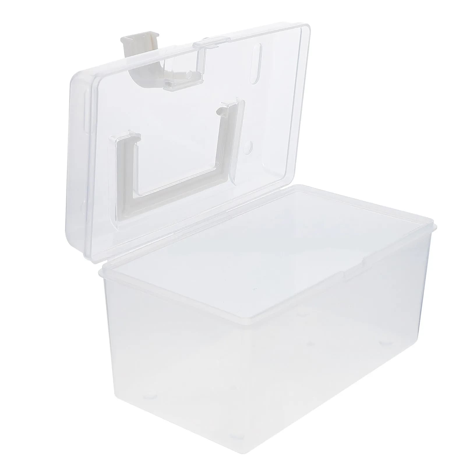 Scatola porta maschere salvaspazio in plastica ecologica, organizer da scrivania per maschere, contenitore per cassetti e armadietti (1 pezzo)