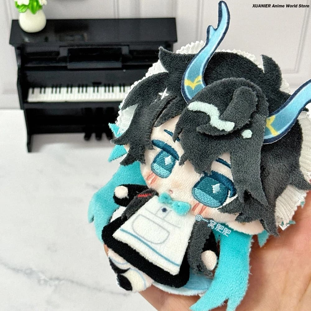 10CM Anime Honkai：Star Rail Dan Heng·Imbibitor Lunae Cute 2.5d Plush Doll Pendant Mascot Soft Stuffed Toys Cosplay Keychain